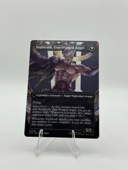 MTG: FInal Fantasy Borderless Sephiroth Fabled SOLDIER, Non-Foil Mythic382 NM!! - Image 2