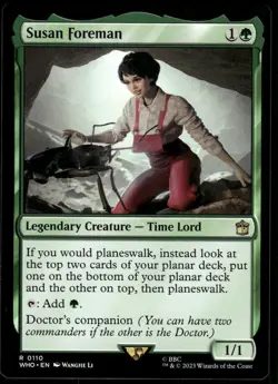 4x Susan Foreman - Universes Beyond: Doctor Who - NM - MTG - Image 1