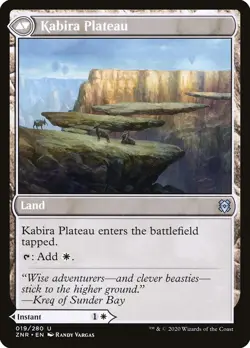 Kabira Takedown // Kabira Plateau [Zendikar Rising] Lightly Played Foil MTG - Image 2