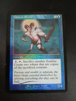 Cleaver Skaab NM Retro-Frame Foil MTG Secret Lair Unplayed Magic The Gathering - Image 1