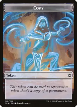 Copy Token [Zendikar Rising Tokens] Near Mint MTG - Image 1