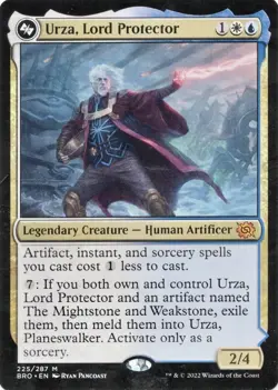 NM M - Urza, Lord Protector: The Brothers' War Magic MTG Card - Image 1