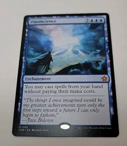 Omniscience Foundations Magic The Gathering MTG M/NM 0161 - Image 1