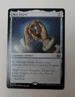 Mox Jasper Tarkir Dragonstorm Promo Magic The Gathering MTG M/NM Regular - Image 1