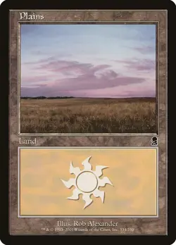 MTG Odyssey --- PLAINS (#334) --- Common! LP! Magic the Gathering! - Image 3