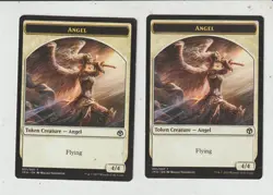 Lot x2 cartes Angel token Iconic masters MAGIC MTG EX-NM ENGLISH - Image 1