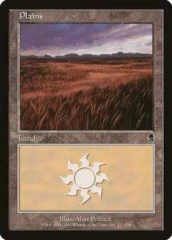 MTG Odyssey --- PLAINS (#331) --- Common! LP! Magic the Gathering! - Image 1