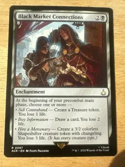 MTG - Assassin’s Creed - Black Market Connections - Regular - Image 1