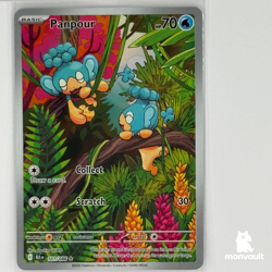 Pokemon TCG | Panpour 101/086 Art Rare | Black Bolt BLK | English | Near Mint+ - Image 1