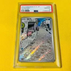 Psa10 Gem Mint Yadon/Ar/Sv1V 2023 Slowpoke 082/078 Pokemon Cards - Image 1