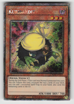 Kuribandit Yugioh RA04-EN221 Platinum Secret Rare PSR NM - Image 1