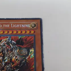 YUGIOH Gilford the Lightning CT2-EN001 Secret Rare - DAMAGED - Image 3