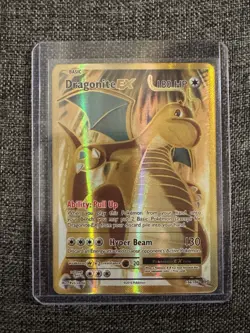 Dragonite EX 106/108 XY Evolutions Full Art Holo LP+/NM- Pokemon TCG Card - Image 1