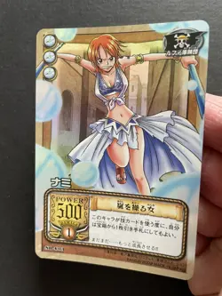 Nami SB-C03 Holo One Piece TV Animation Card 2002 Carddass Bandai Japanese - Image 4