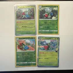 Roserade Pokemon Card Lot - X4 Unique Holos - A197 - Image 1