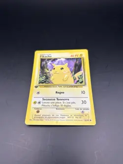 1999 1st Edition Pikachu (French) Base Set 58/102 Pokemon TCG Card - Image 2