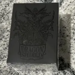 Dragon Shield GEN CON 2025 Exclusive Black/GOLD Card Sleeves 100ct - Image 1