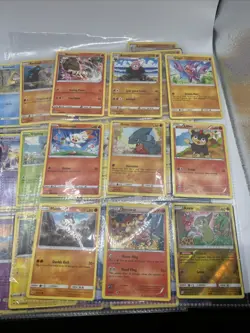 Pokemon Card Collection Lot Binder Full Art Hits More 60+ - Image 1