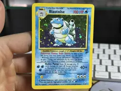 #2 Blastoise 2/130 Base Set 2 2000 Holo Rare WOTC Pokemon Card TCG - Image 3