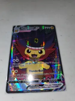 Pokemon Gengar Pikachu Cosplay Card Mint - Image 1