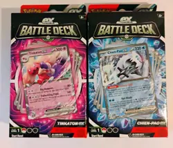Pokemon TCG - Tinkaton & Chien-Pao EX Battle Deck Set - Sealed Ready To Play - Image 1