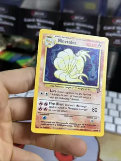 Ninetales 13/130 Base Set 2 2000 Holo Rare WOTC Pokemon Card TCG - Image 5