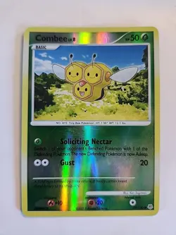 Combee 79/130 Pokemon Diamond & Pearl Reverse Holo Common Card NM/LP - Image 1