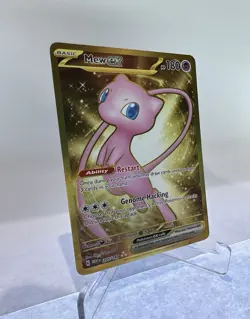 Mew Ex 205/165 Scarlet & Violet 151 Gold Hyper Rare Pokemon TCG Card ✅NM/M✅ - Image 2