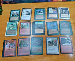 Vintage MTG Lot 175 Cards No Duplicates Revised Ice Age Fallen Empires Homelands - Image 1