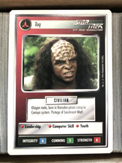 🔥Star Trek CCG Mixed Lot ~700 Bulk Cards - WB Alpha and Beta C & U #13🔥 - Image 4
