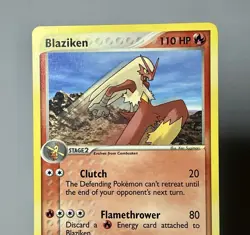 Blaziken 15/109 (LP/NM) Rare EX Series: Ruby and Sapphire 2003 Pokemon Card - Image 3