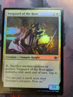 Vanguard of the Rose - LCI - 0042 - MTG - TCG Card - FOIL - Image 1