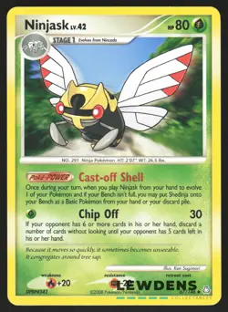 Ninjask - 67/146 - Uncommon - Legends Awakened - Pokemon Card - Image 1