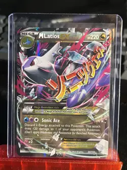 Pokemon TCG Mega M Latios EX Holo Ultra Rare Card Roaring Skies 59/108 - Image 1