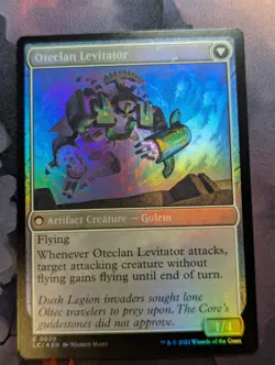 Oteclan Landmark Oteclan Levitator - LCI - 0029 - MTG - TCG Card - FOIL - Image 2