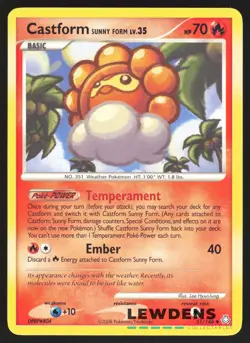 Castform Sunny Form - 51/146 - Uncommon - Legends Awakened - Pokemon Card - Image 1