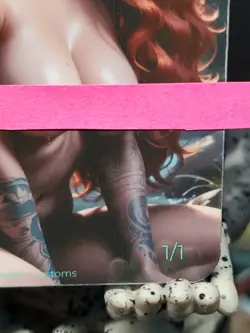 1/1 Only 1 Made Merida Brave Disney Princess Topless Spicy Lonestar Customs Card - Image 4