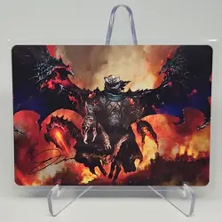 MTG Akul The Unrepentant 16/54 Art Card Outlaws Of Thunder Junction OTJ Gold Sig - Image 1