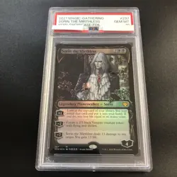 MTG Crimson Vow Soring the Mirthless Showcase foil PSA 10 - Image 1