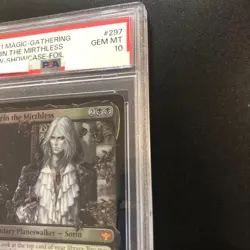 MTG Crimson Vow Soring the Mirthless Showcase foil PSA 10 - Image 3