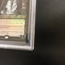 MTG Crimson Vow Soring the Mirthless Showcase foil PSA 10 - Image 5