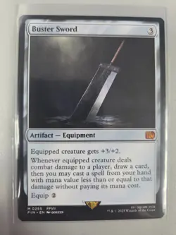 Buster Sword Final Fantasy MTG Regular - Image 1