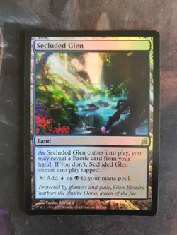 MTG Secluded Glen Lorwyn 271/301 Foil Rare - Image 1