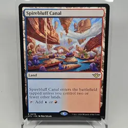 MTG Spirebluff Canal Outlaws of Thunder Junction (R) OTJ 270 - Image 1