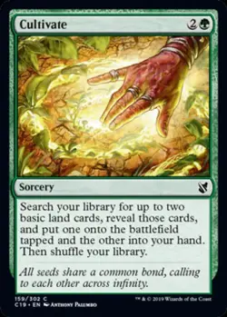 Cultivate - Light Play MTG Commander 2019 - Image 1