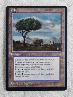 MTG Veldt - Ice Age (ICE) 1995 Magic the Gathering Card Rare Near Mint - Image 1