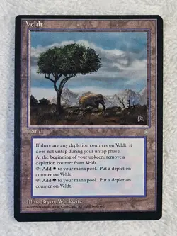 MTG Veldt - Ice Age (ICE) 1995 Magic the Gathering Card Rare Near Mint - Image 2