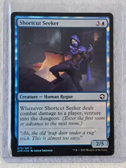 MTG Shortcut Seeker FOIL - Adventures in the Forgotten Realms # 73 Near Mint - Image 4