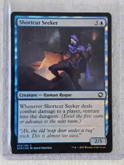 MTG Shortcut Seeker FOIL - Adventures in the Forgotten Realms # 73 Near Mint - Image 5