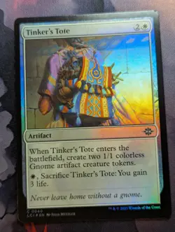 Tinker's Tote - LCI - 0024 - MTG - TCG Card - FOIL - Image 1